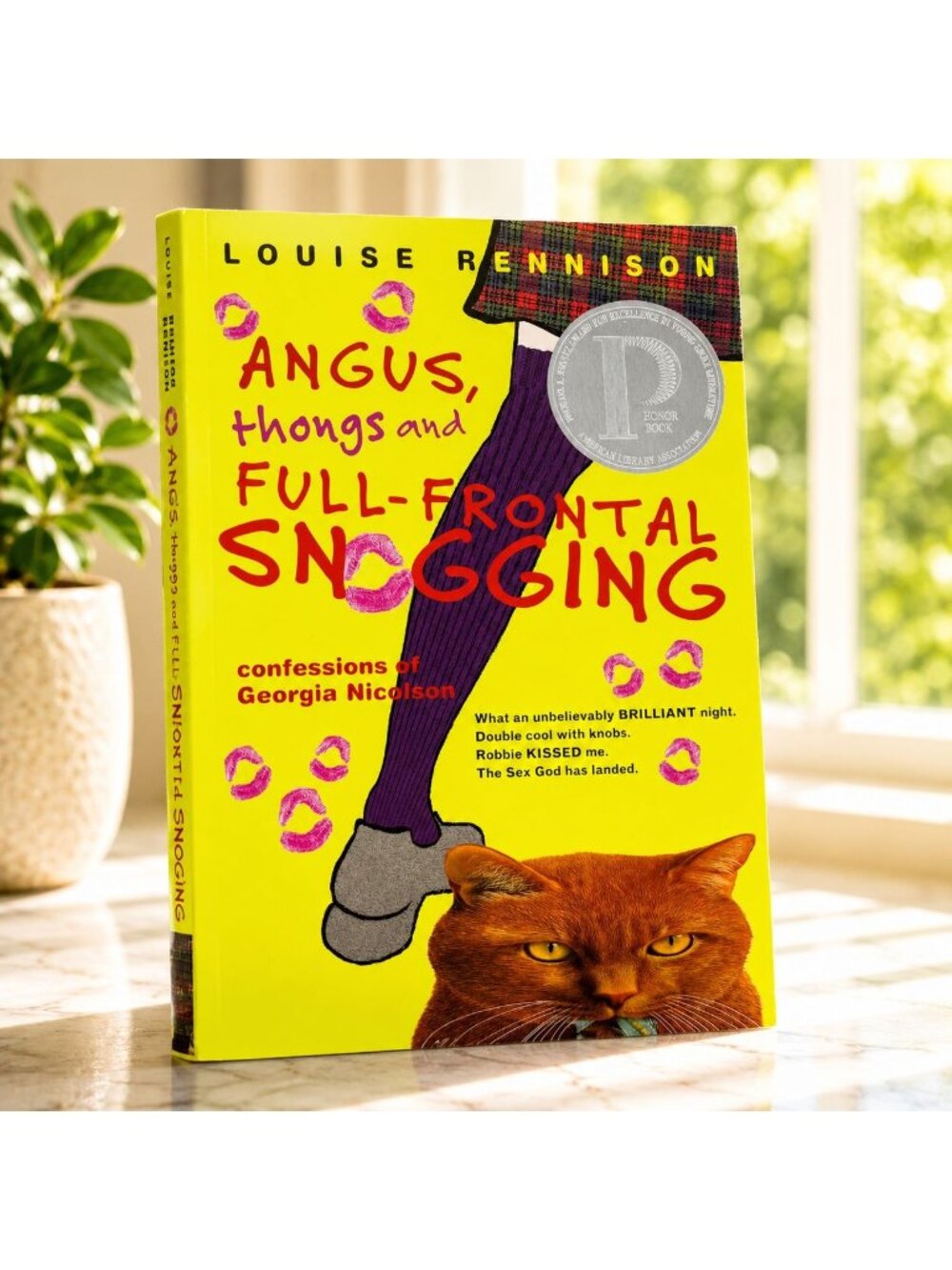 Angus Thongs And Full-Frontal Snogging By Louise Rennison Vintage Paperback 2001